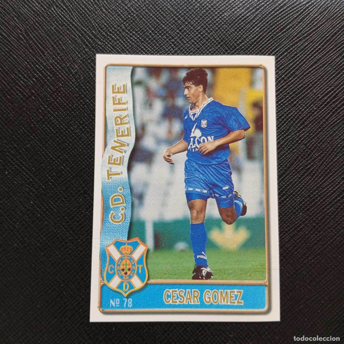 Cromos de F&uacute;tbol: 78 CESAR GOMEZ TENERIFE MUNDICROMO 1996 1997 CROMO FUTBOL LIGA 96 97 - A207 PG120