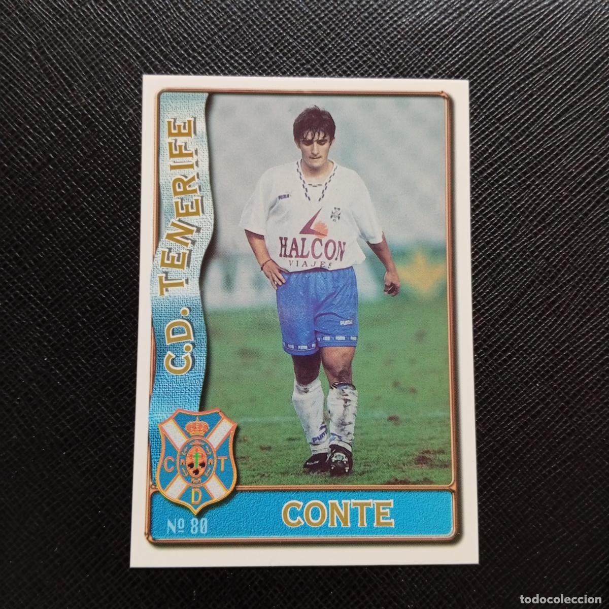 Cromos de F&uacute;tbol: 80 CONTE TENERIFE MUNDICROMO 1996 1997 CROMO FUTBOL LIGA 96 97 - A207 PG120