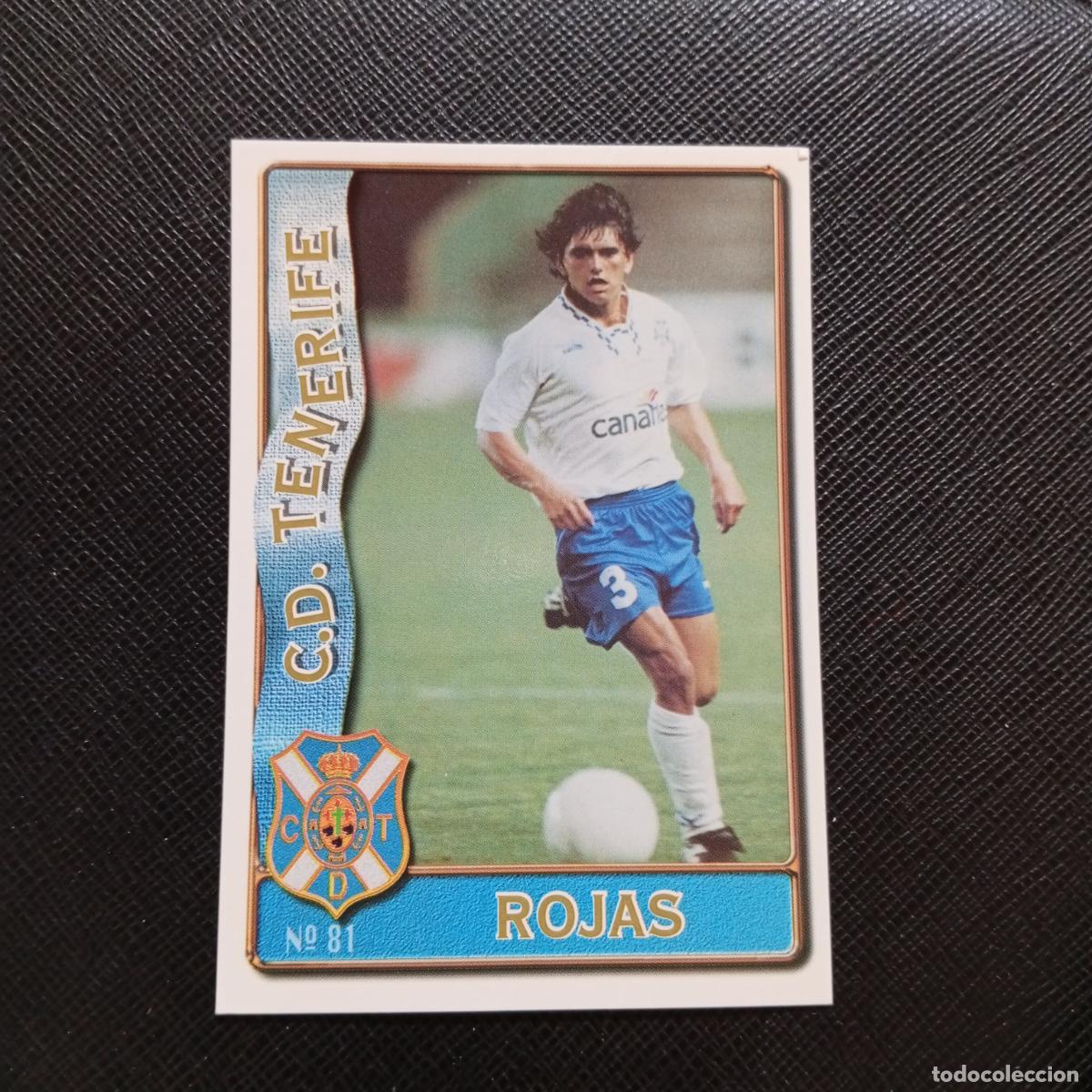 Cromos de F&uacute;tbol: 81 ROJAS TENERIFE MUNDICROMO 1996 1997 CROMO FUTBOL LIGA 96 97 - A207 PG120
