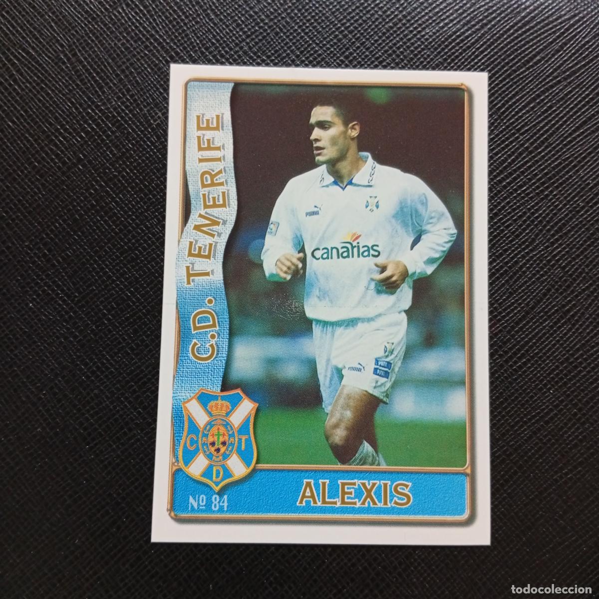 Fu&szlig;ball-Sticker: 84 ALEXIS TENERIFE MUNDICROMO 1996 1997 CROMO FUTBOL LIGA 96 97 - A207 PG120