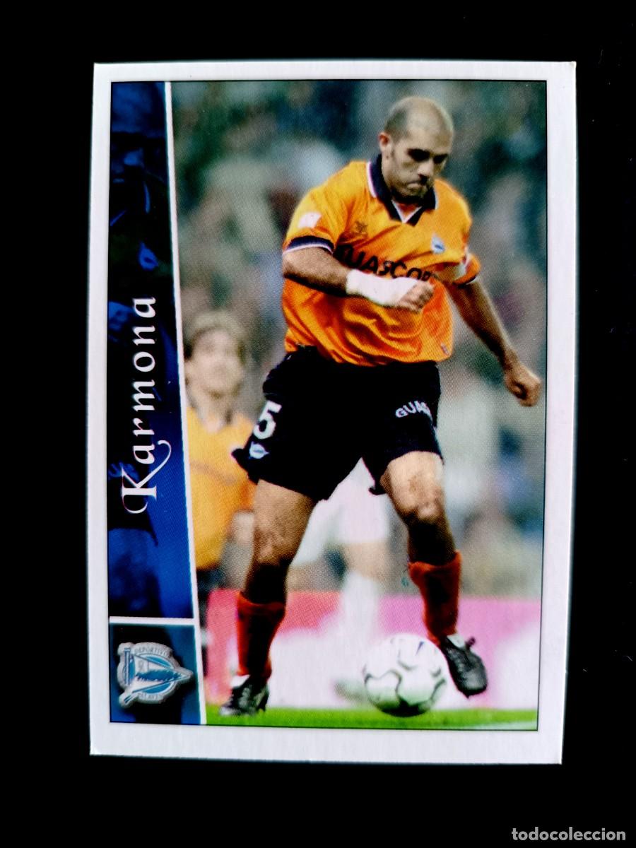 Fu&szlig;ball-Sticker: 174 KARMONA - DEPTVO. ALAV&Eacute;S - MUNDICROMO 2003