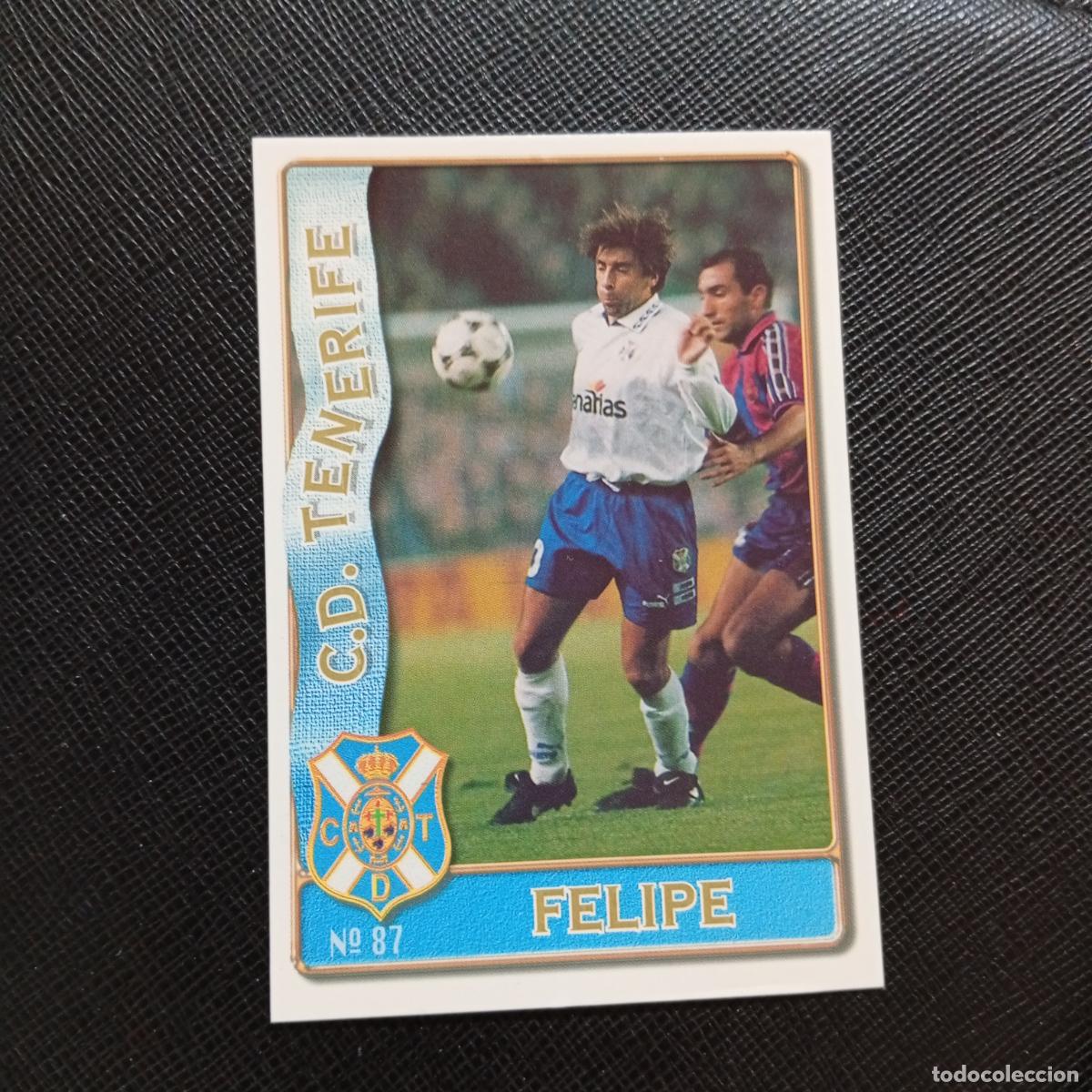 Fu&szlig;ball-Sticker: 87 FELIPE TENERIFE MUNDICROMO 1996 1997 CROMO FUTBOL LIGA 96 97 - A207 PG127
