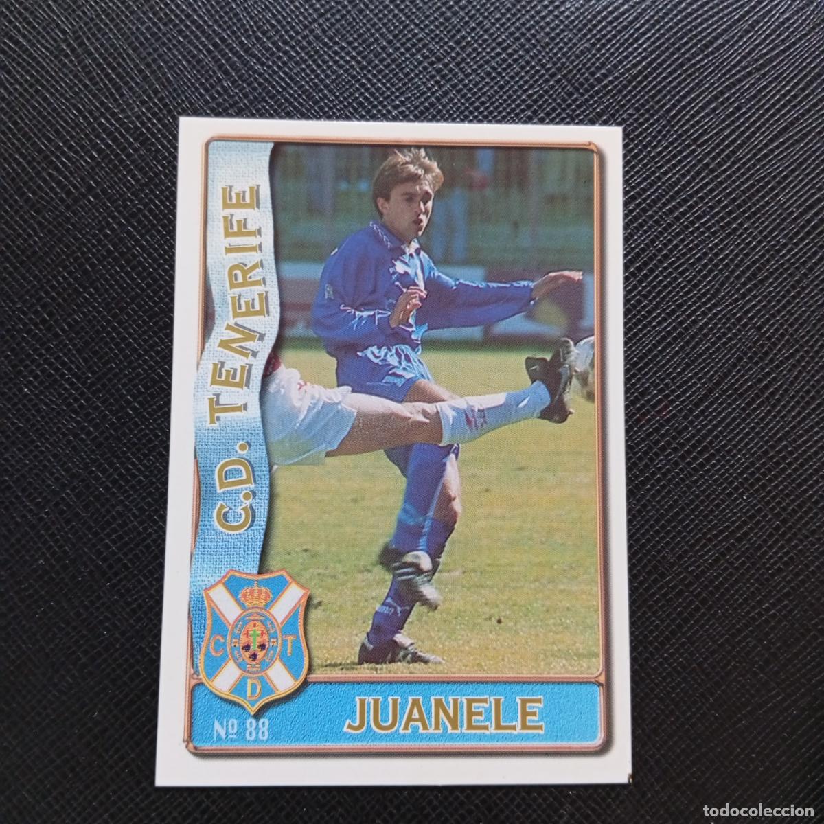 Fu&szlig;ball-Sticker: 88 JUANELE TENERIFE MUNDICROMO 1996 1997 CROMO FUTBOL LIGA 96 97 - A207 PG127