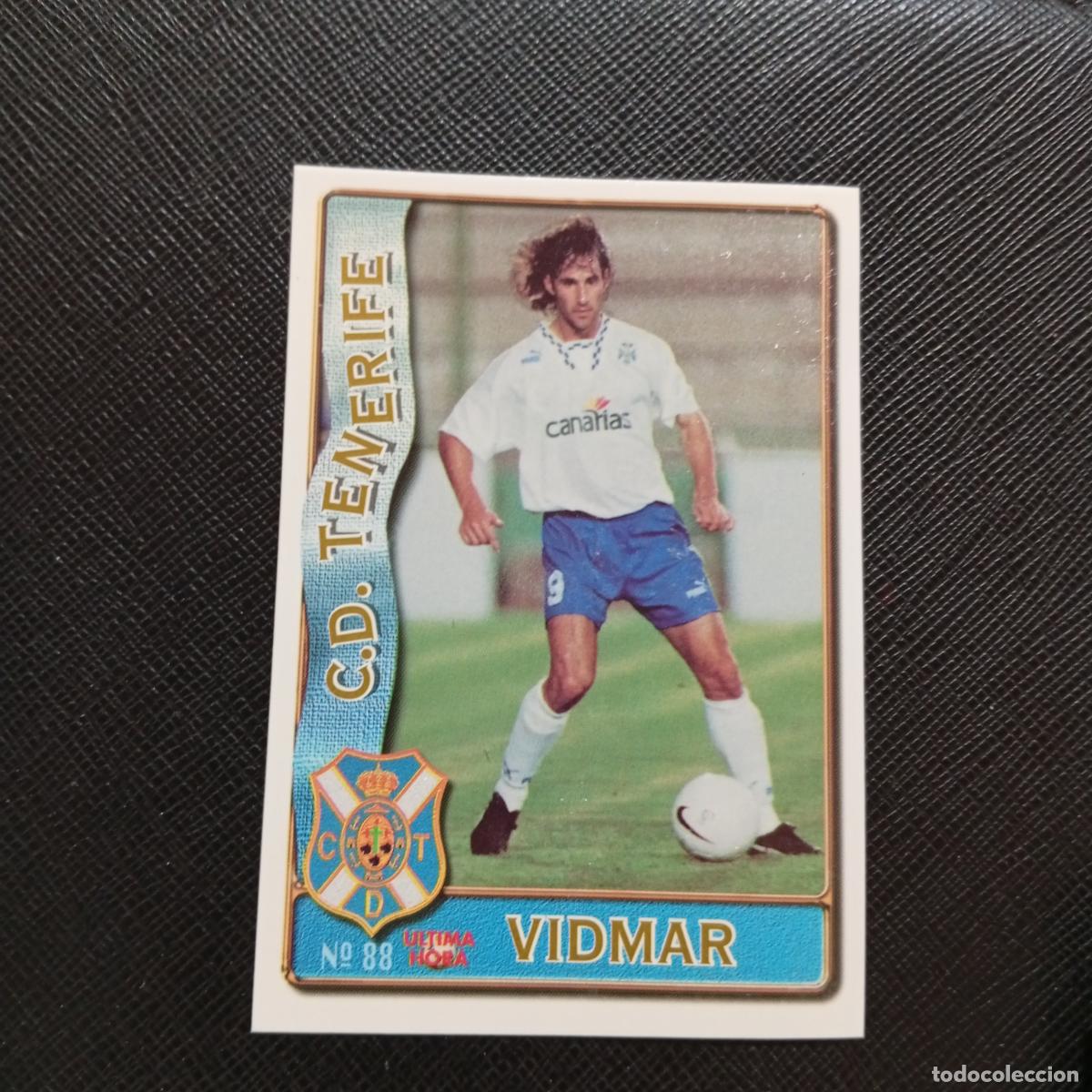 Fu&szlig;ball-Sticker: 88 VIDMAR TENERIFE MUNDICROMO 1996 1997 CROMO FUTBOL LIGA 96 97 - A207 PG127 ULTIMA HORA