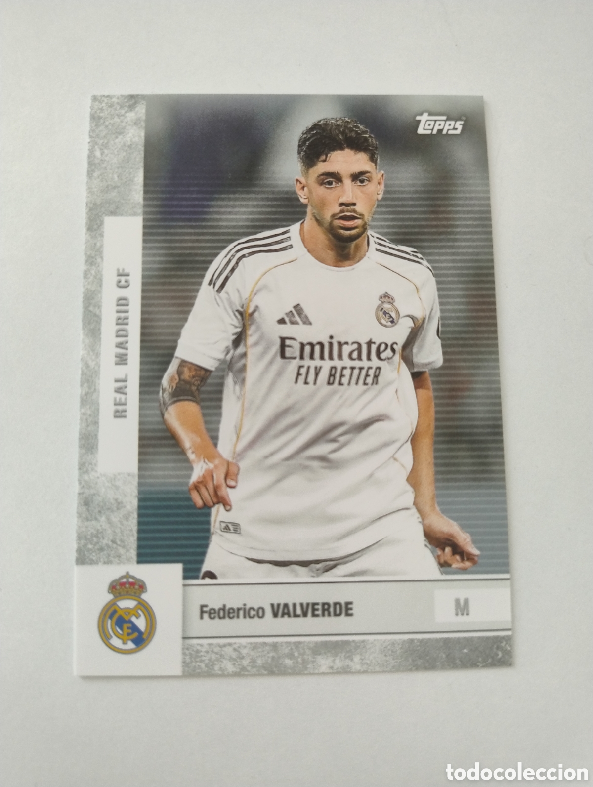 Cromos de Futebol: 12 - Valverde - Real Madrid - Topps Team Set 2025 - 2026