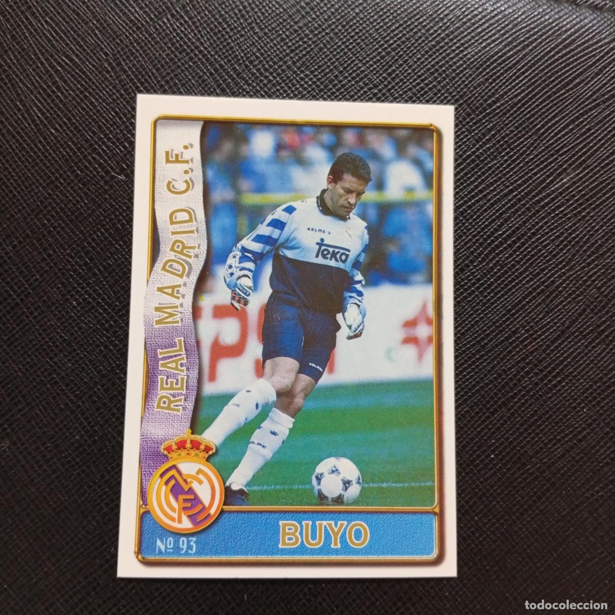 Cromos de Futebol: 93 BUYO REAL MADRID MUNDICROMO 1996 1997 CROMO FUTBOL LIGA 96 97 - A207 PG133