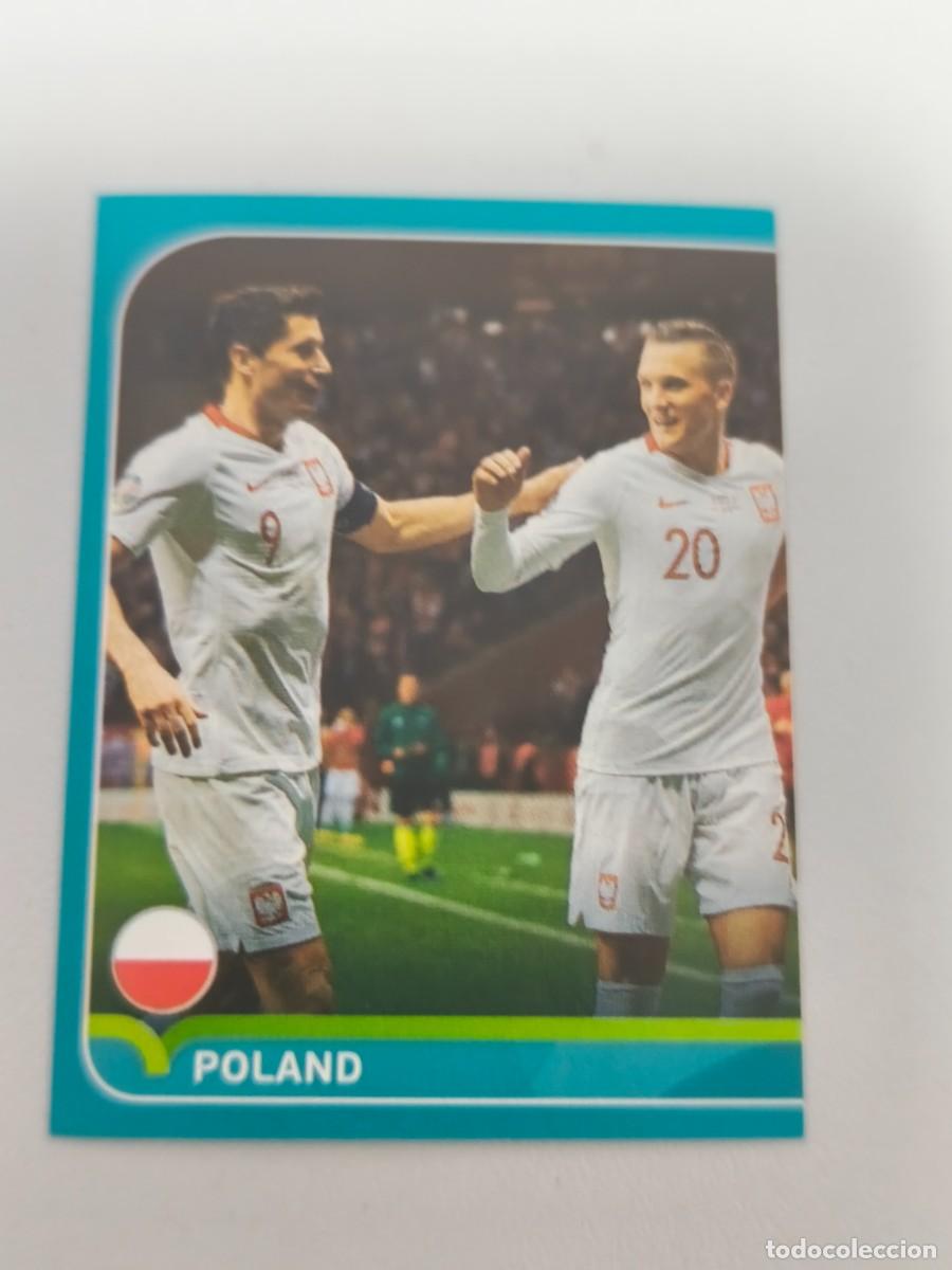 Cromos de F&uacute;tbol: EURO 2020 PANINI PREVIEW POL 4 EQUIPO CRM1