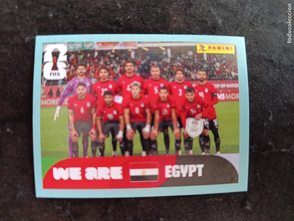 Figurine di Calcio: FIFA WORLD CUP 2026 PANINI. #EGY 13. EQUIPO EGIPTO
