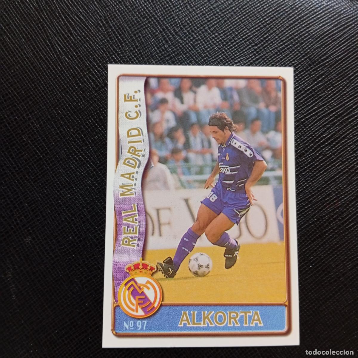 Cromos de F&uacute;tbol: 97 ALKORTA REAL MADRID MUNDICROMO 1996 1997 CROMO FUTBOL LIGA 96 97 - A207 PG140