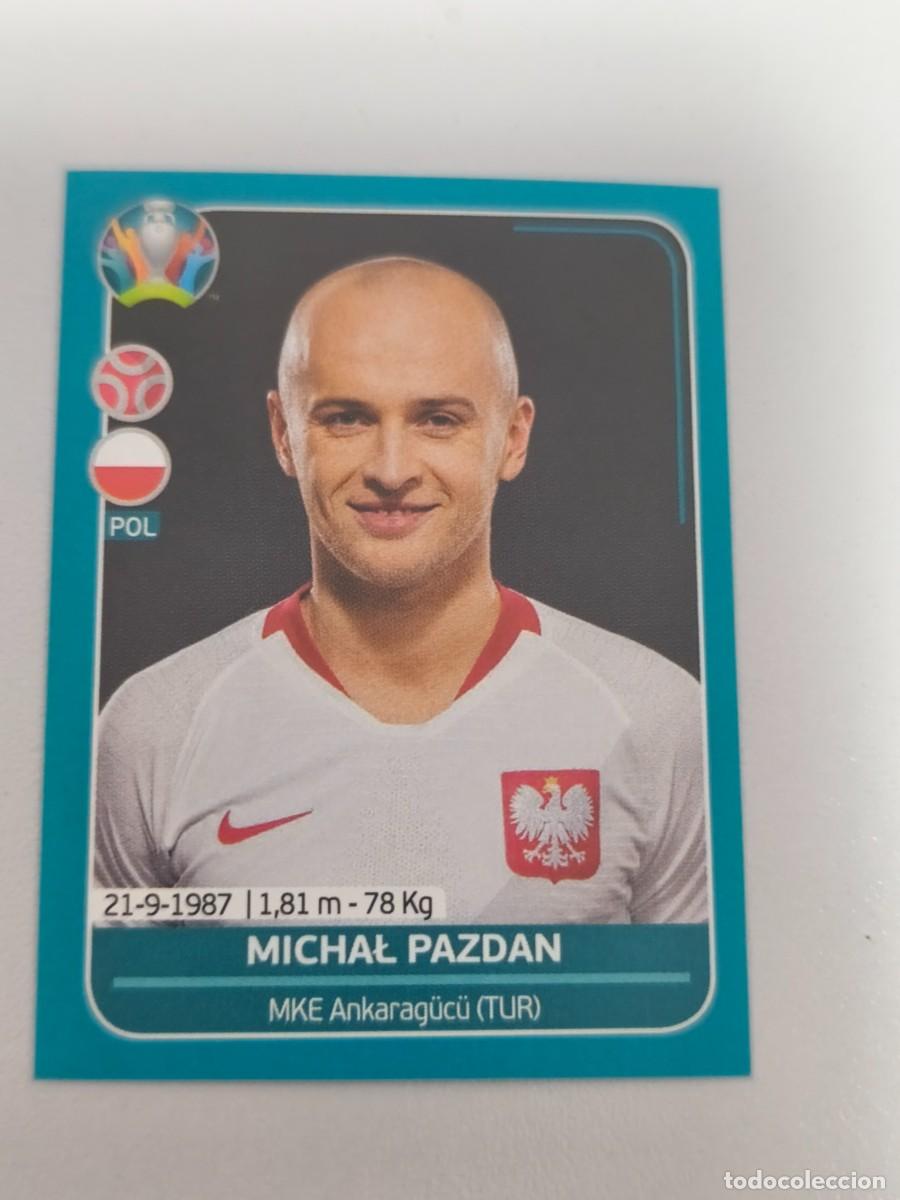Cromos de F&uacute;tbol: EURO 2020 PANINI PREVIEW POL 16 MICHAL PAZDAN CRM1