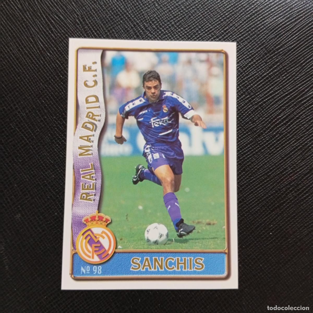 Cromos de F&uacute;tbol: 98 SANCHIS REAL MADRID MUNDICROMO 1996 1997 CROMO FUTBOL LIGA 96 97 - A207 PG140