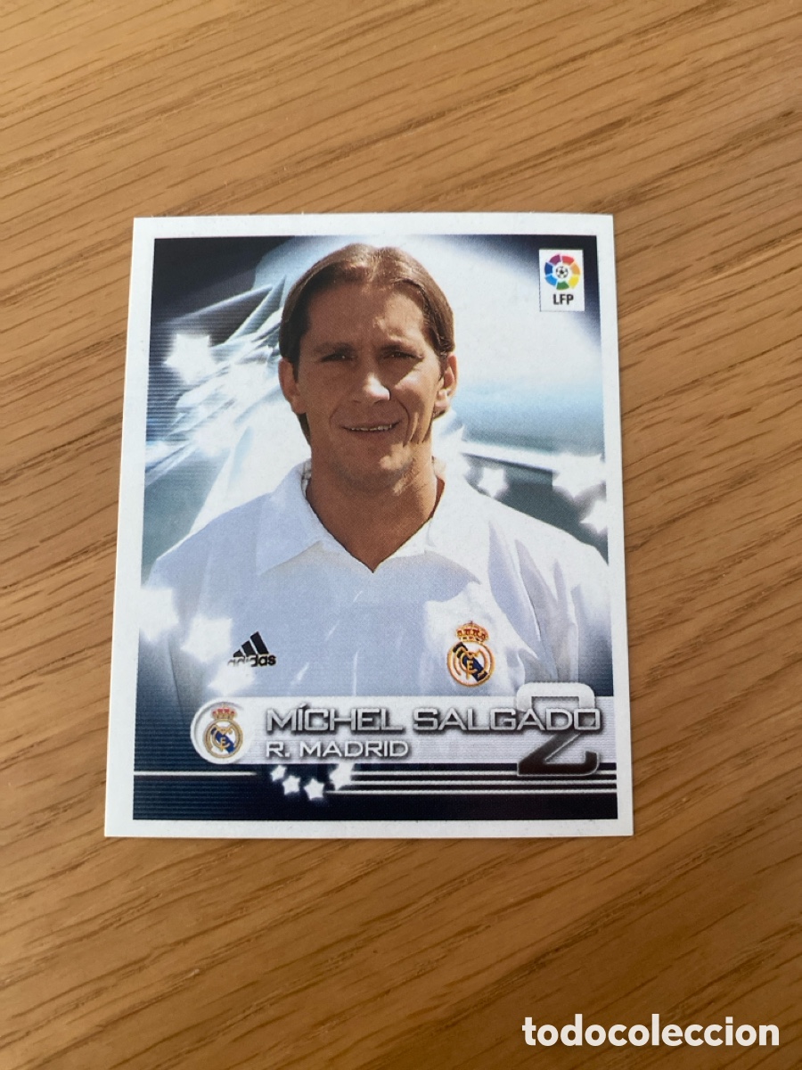 Cromos de F&uacute;tbol: Cromo panini 186 superliga de Estrellas 2002 2003 Michel Real Madrid - Stickers album