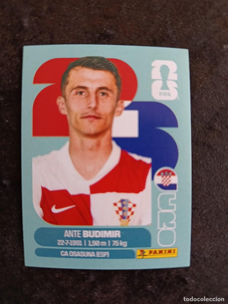 Football Stickers: FIFA WORLD CUP 2026 PANINI. #CRO 18. ANTE BUDIMIR. CROACIA