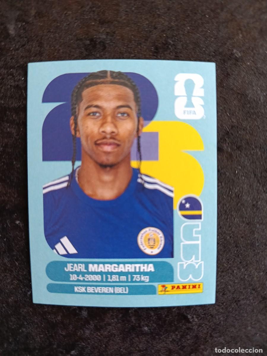 Fu&szlig;ball-Sticker: FIFA WORLD CUP 2026 PANINI. #CUW 16. JEARL MARGARITHA. CURAZAO