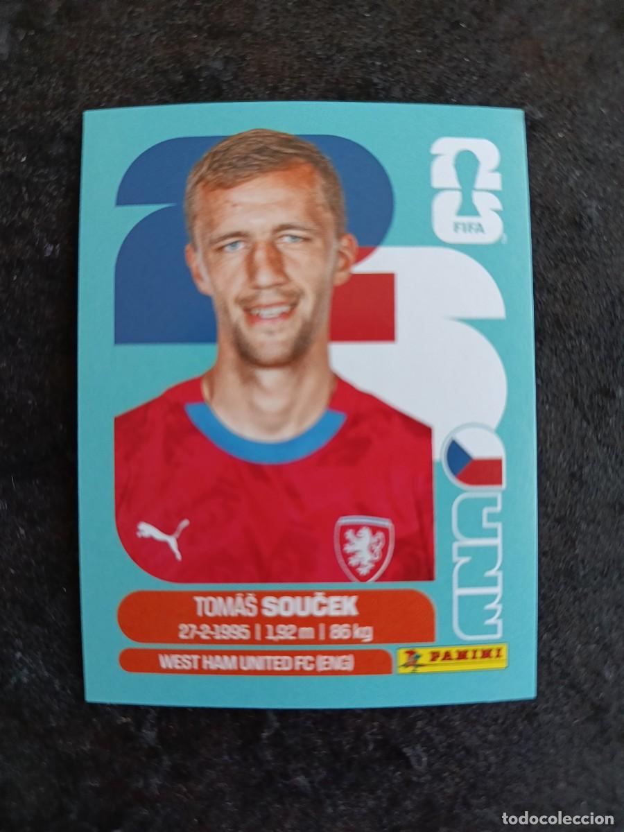 Fu&szlig;ball-Sticker: FIFA WORLD CUP 2026 PANINI. #CZE 12. TOMAS SOUCEK. REP&Uacute;BLICA CHECA.