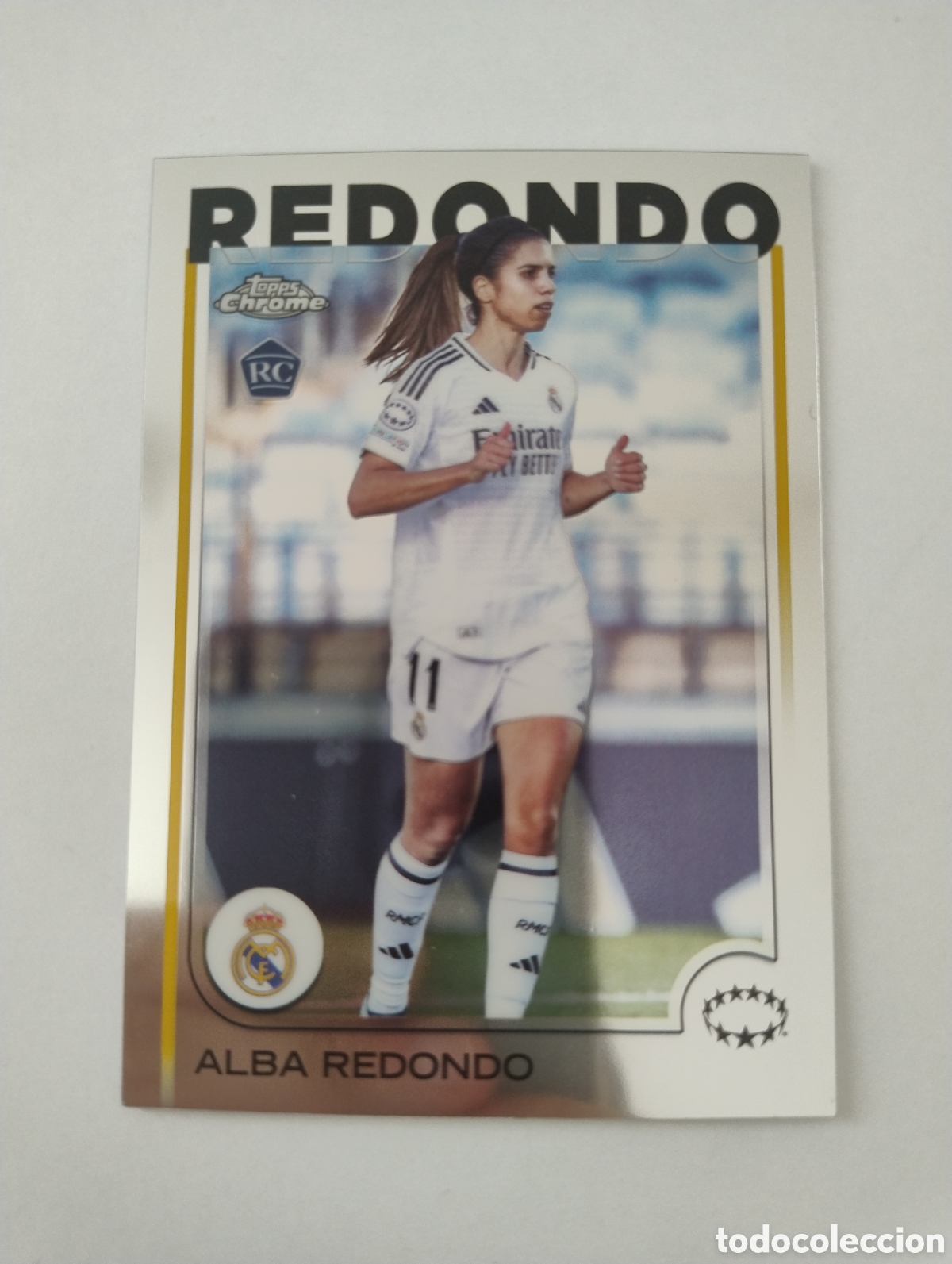 Cromos de F&uacute;tbol: 37 - Alba Redondo - Real Madrid - Topps Chrome Femenino 2024 - 2025