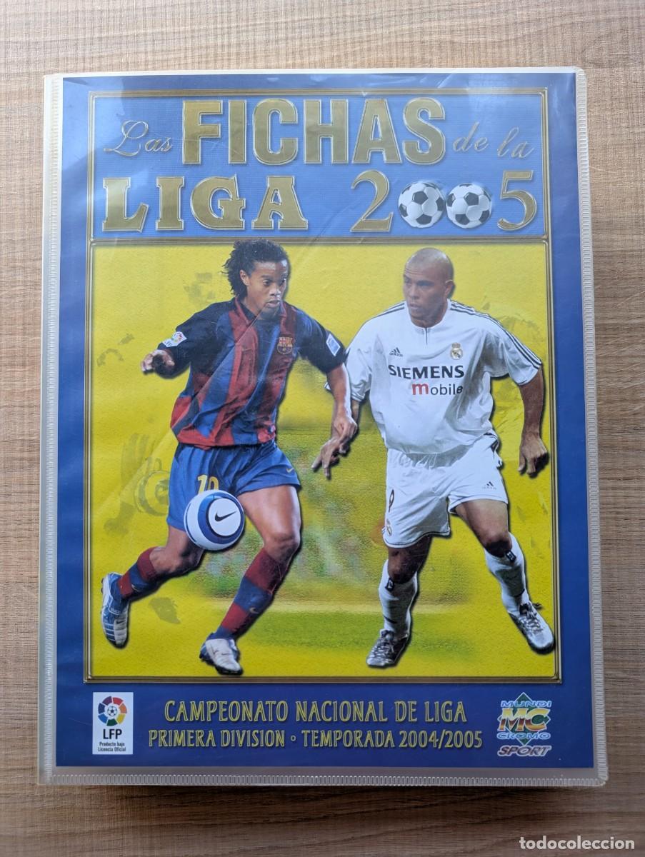 Cromos de F&uacute;tbol: Fichas de la Liga 2005 INCOMPLETO (479 cromos incluyendo TopOnce, Magic, Edici&oacute;n X, &hellip;. LEER).