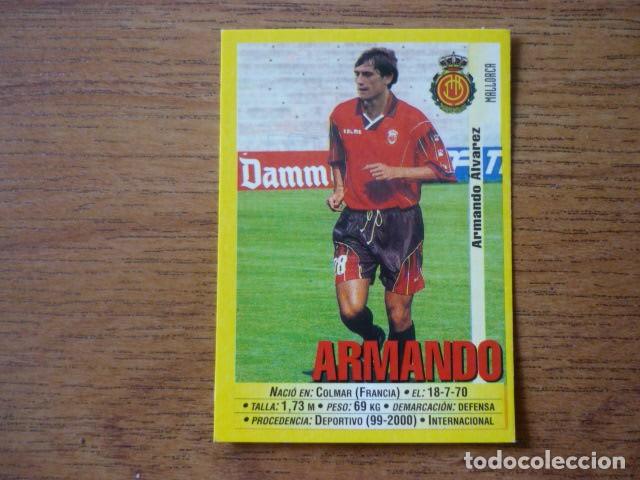 Cromos de F&uacute;tbol: CROMO PANINI LIGA 1999 2000 N&ordm; 42 ARMANDO (MALORCA) VERSION - SIN PEGAR - 99 00