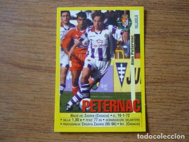 Cromos de F&uacute;tbol: CROMO PANINI LIGA 1999 2000 N&ordm; 225 PETERNAC (VALLADOLID) - SIN PEGAR - 99 00