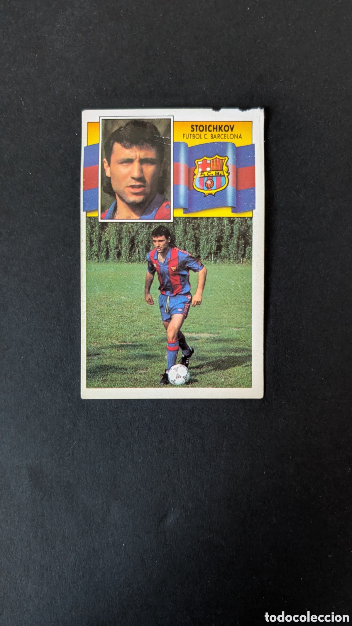 Cartes &agrave; collectionner de Football: HRISTO STOICHKOV ROOKIE BARCELONA LIGA ESTE 1990/91 90 91 DESPEGADO