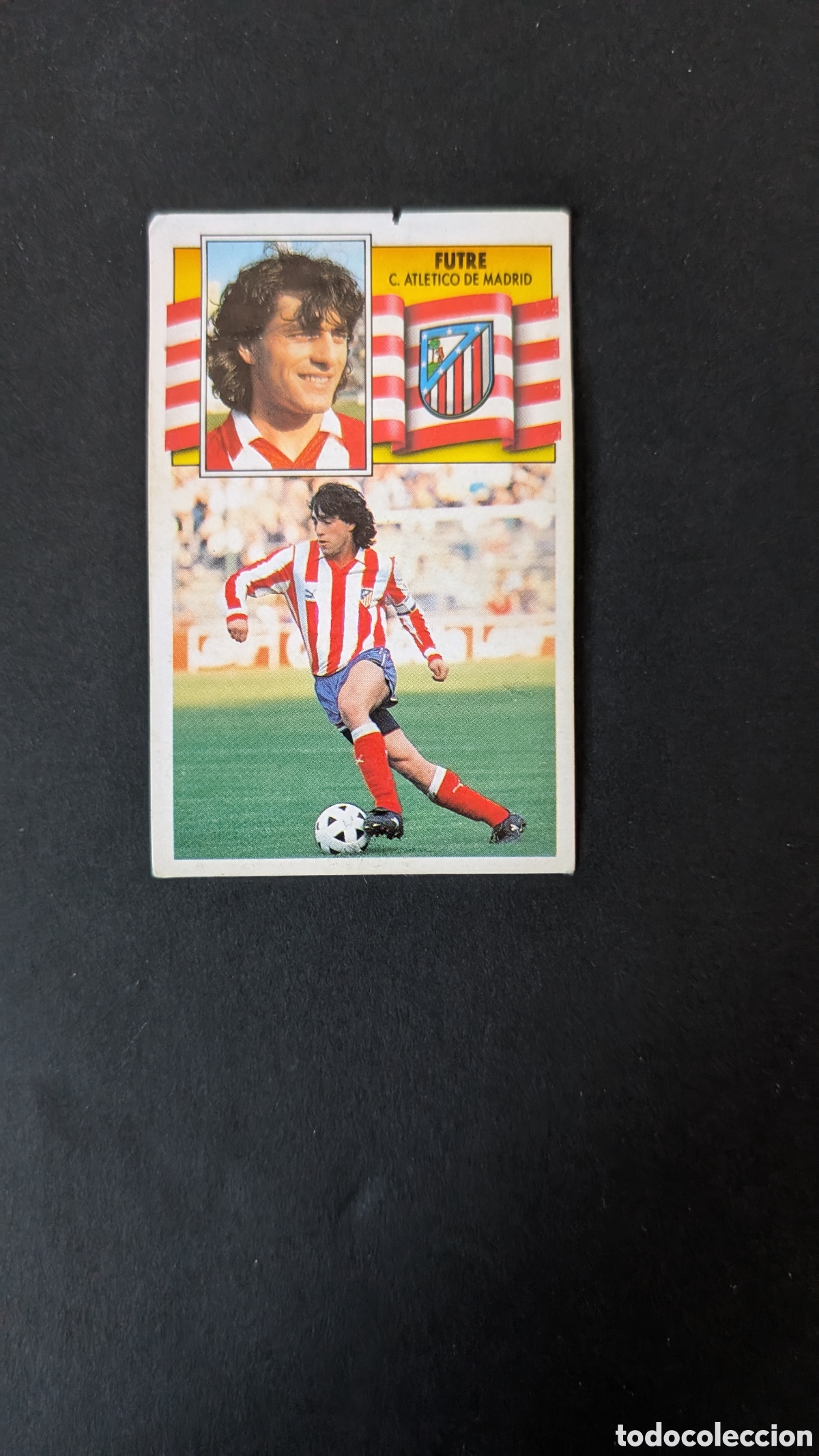 Cartes &agrave; collectionner de Football: FUTRE ATLETICO MADRID LIGA ESTE 1990/91 90 91 DESPEGADO