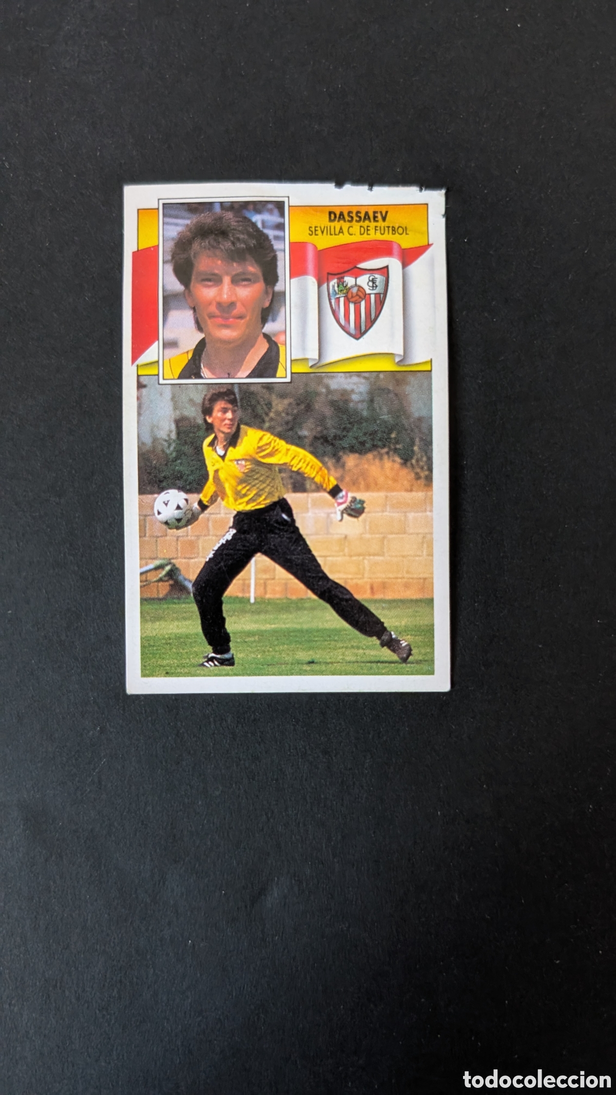 Cartes &agrave; collectionner de Football: DASSAEV SEVILLA BAJA LIGA ESTE 1990/91 90 91 DESPEGADO