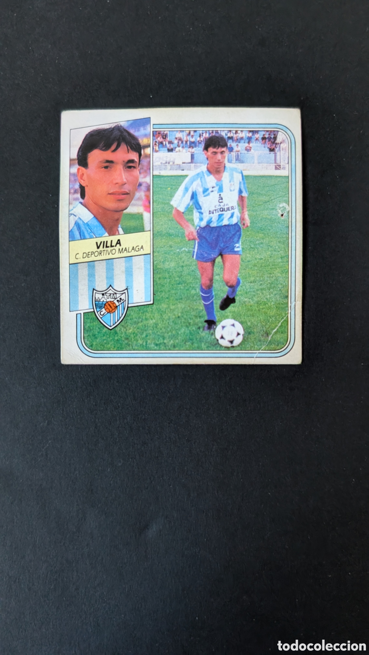 Cartes &agrave; collectionner de Football: VILLA MALAGA FICHAJE 23 LIGA ESTE 1989/90 89 90 DESPEGADO