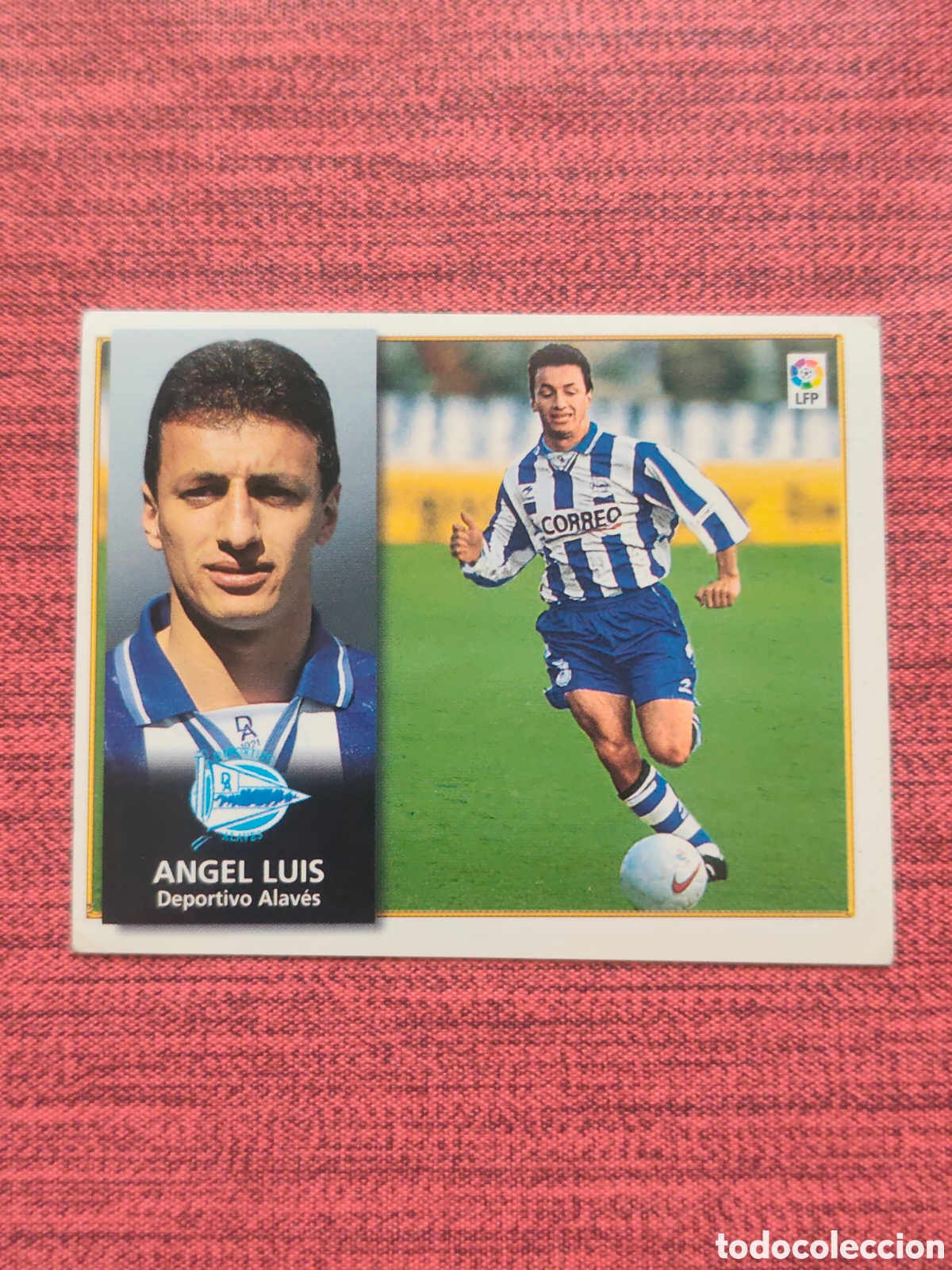 Cromos de F&uacute;tbol: BAJA &Aacute;NGEL LUIS ALAV&Eacute;S EDICIONES ESTE 1998 1999