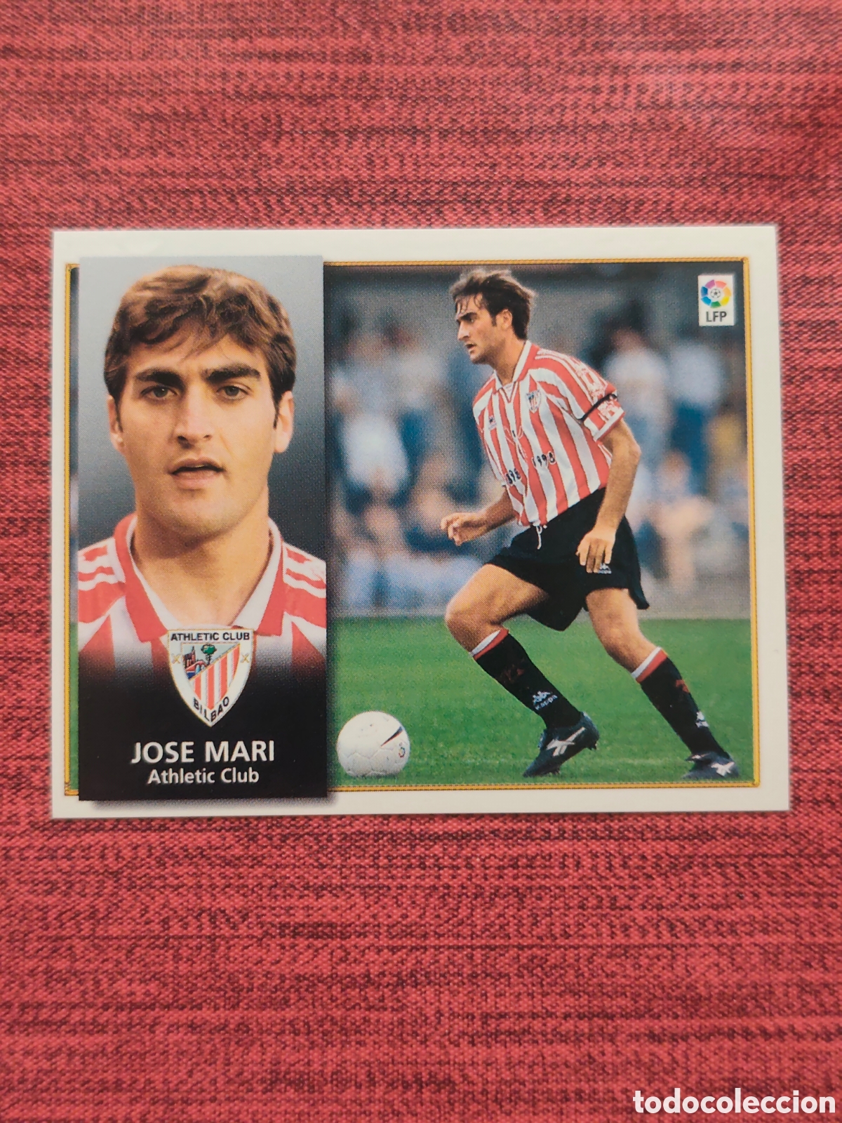 Cromos de F&uacute;tbol: BAJA JOS&Eacute; MARI ATHLETIC BILBAO EDICIONES ESTE 1998 1999