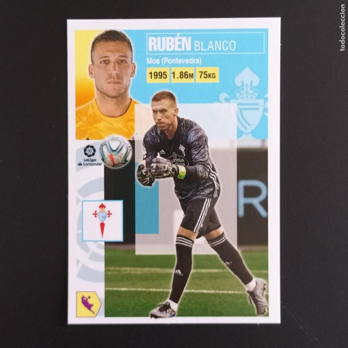 Cromos de F&uacute;tbol: N&ordm; 2 RUBEN CELTA VIGO CROMOS LALIGA SANTANDER ESTE 2020 2021 20 21 LIGA PANINI