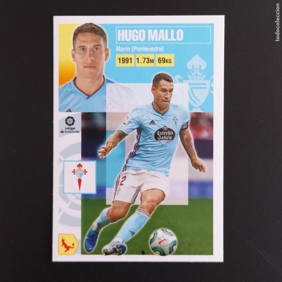 Cromos de F&uacute;tbol: N&ordm; 4 HUGO MALLO CELTA VIGO CROMOS LALIGA SANTANDER ESTE 2020 2021 20 21 LIGA PANINI