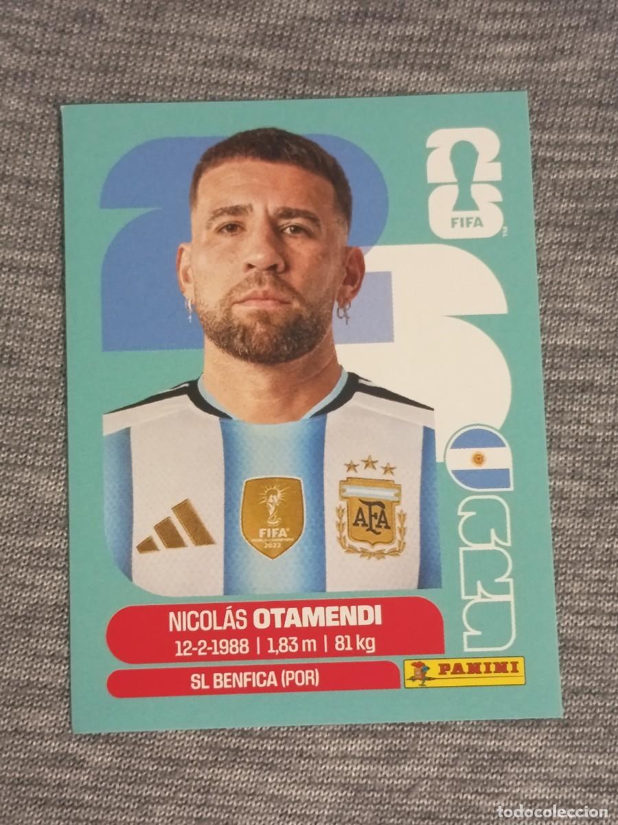 Cromos de F&uacute;tbol: OTAMENDI ARG 5 STICKER MUNDIAL 2026 PANINI FIFA WORLD CUP NUEVO