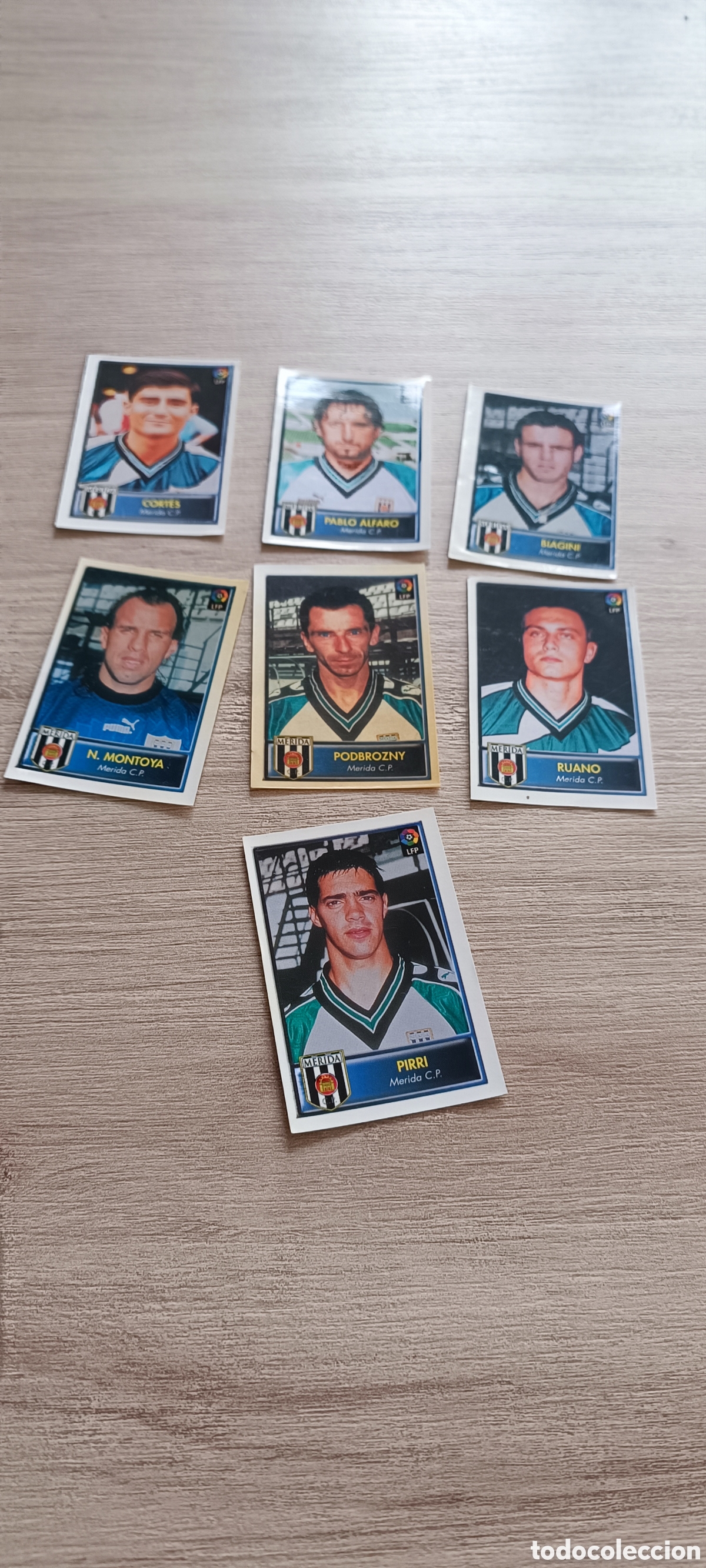 Cromos de f&uacute;tbol: Cromos de futbol Merida,bollycao 97/98.