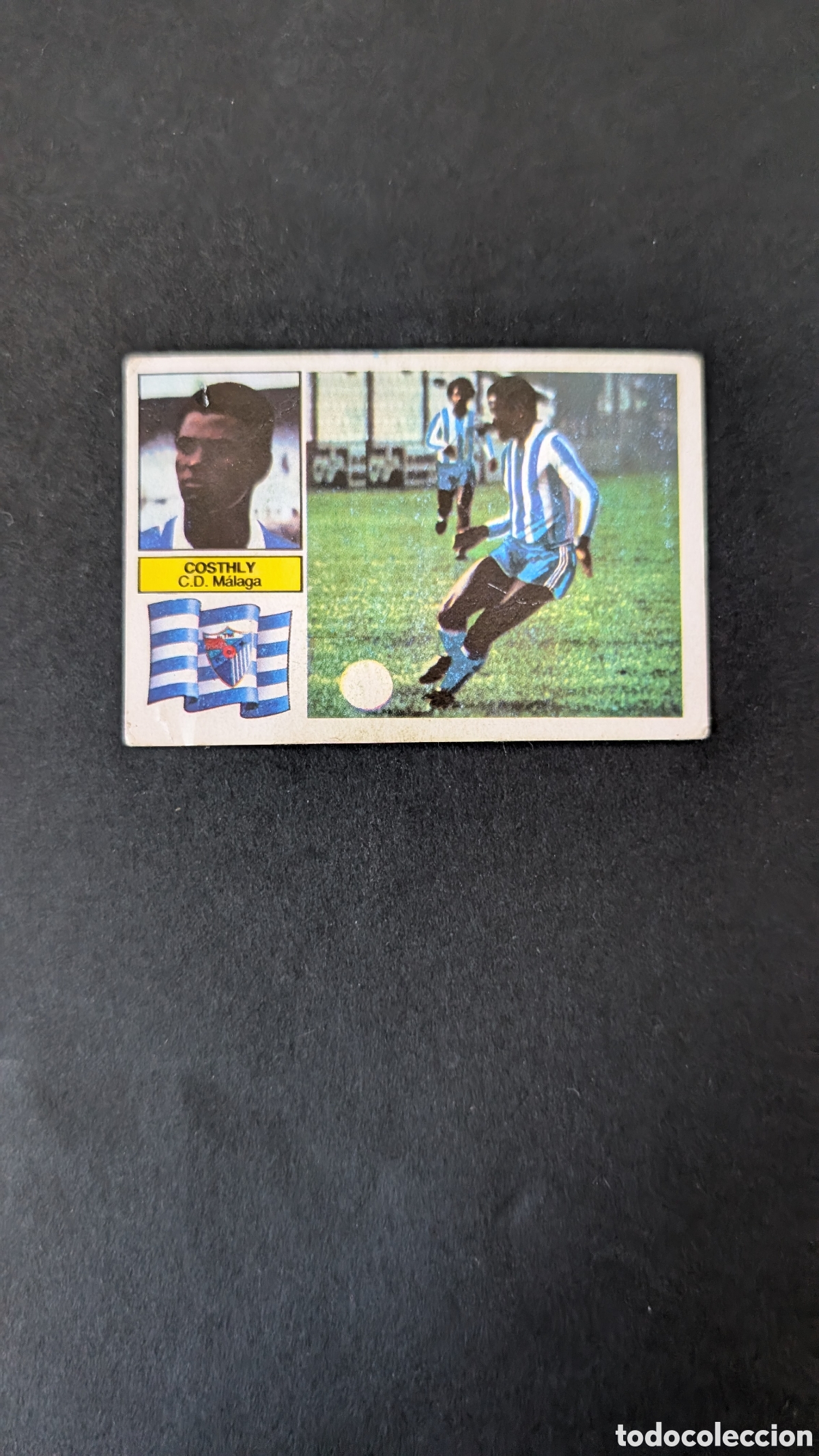 Cartes &agrave; collectionner de Football: L5 COSTHLY MALAGA FICHAJE 27 VERSION LIGA ESTE 1982/83 82 83 DESPEGADO