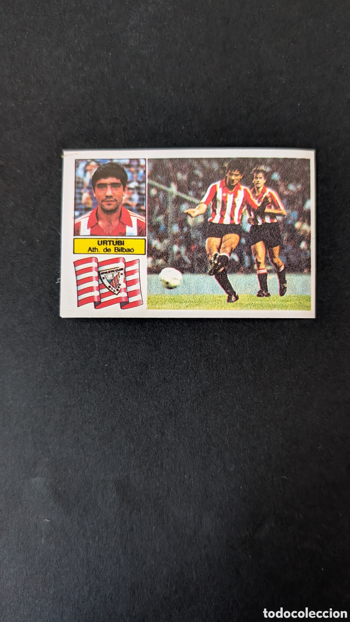 Cartes &agrave; collectionner de Football: L5 URTUBI BILBAO FICHAJE 28 BIS LIGA ESTE 1982/83 82 83 DESPEGADO
