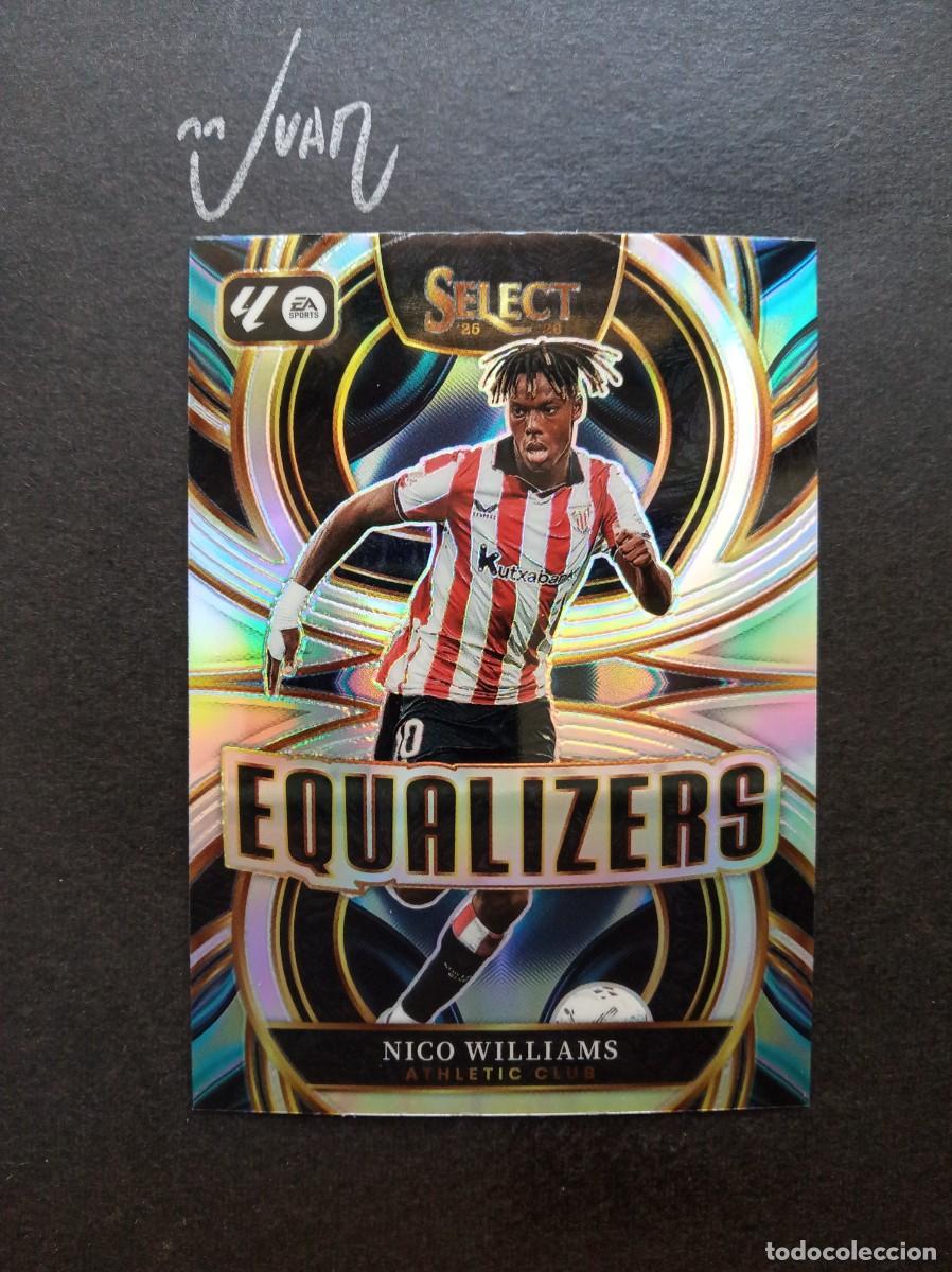 Cromos de Futebol: N&ordm; 1 EQUALIZERS NICO WILLIAMS ATHLETIC CLUB ESPA&Ntilde;A ⚽ PANINI &reg; SELECT LIGA 2025 2026 25 26 NUEVO