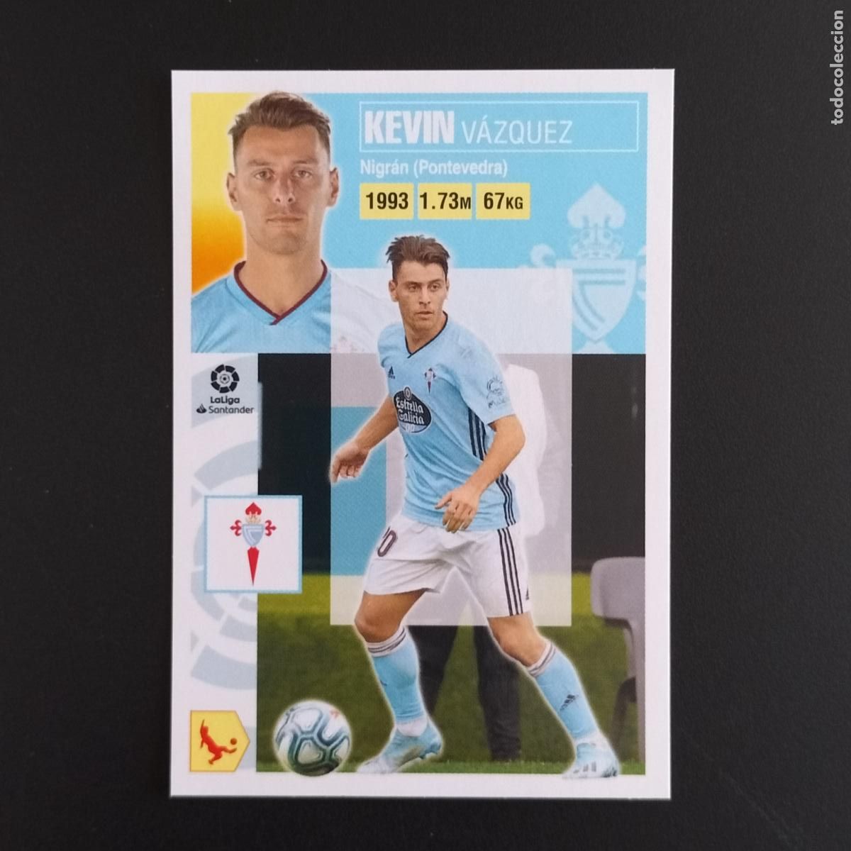 Cromos de F&uacute;tbol: N&ordm; 5 A KEVIN CELTA VIGO CROMOS LALIGA SANTANDER ESTE 2020 2021 20 21 LIGA PANINI