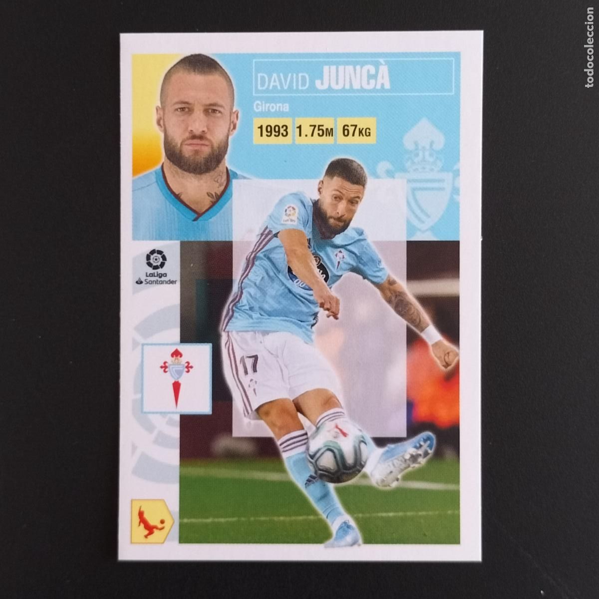 Cromos de F&uacute;tbol: N&ordm; 5 B JUNCA CELTA VIGO CROMOS LALIGA SANTANDER ESTE 2020 2021 20 21 LIGA PANINI