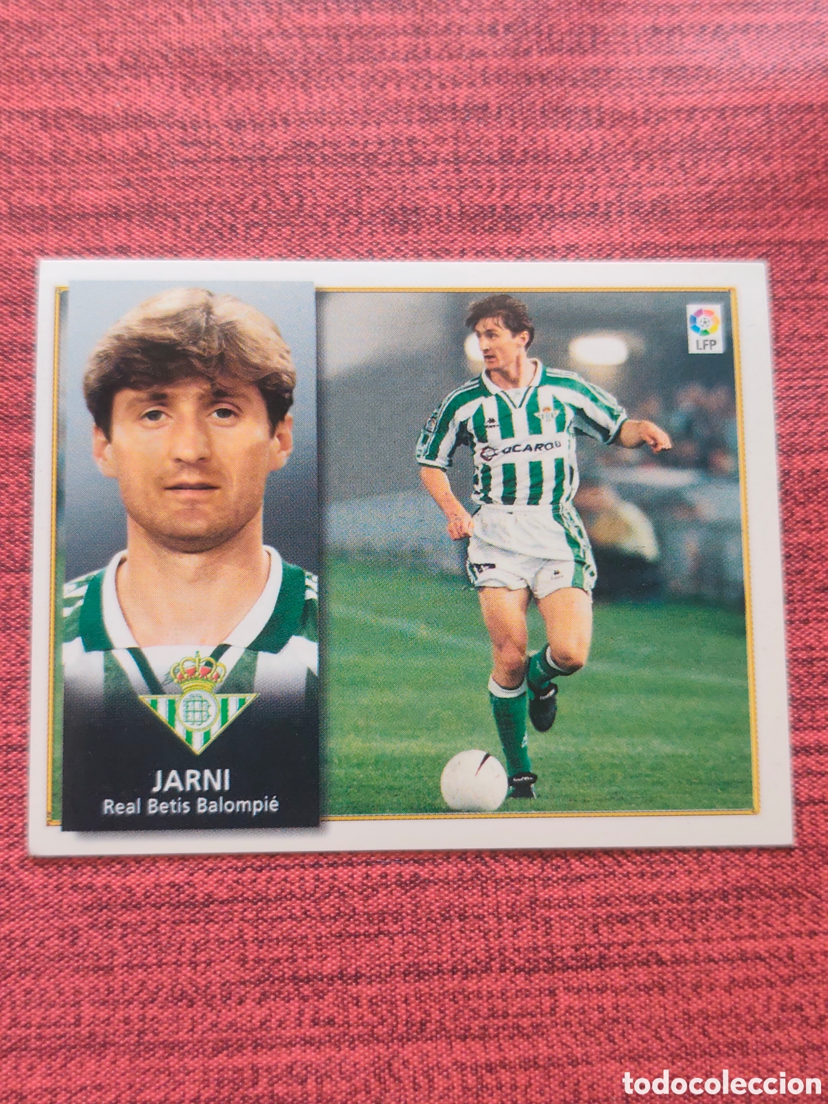 Cromos de Futebol: BAJA JARNI REAL BETIS EDICIONES ESTE 1998 1999