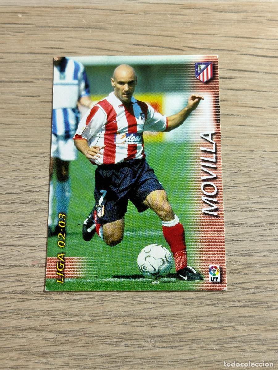Cromos de Futebol: MOLINA n&ordm; 47 ATLETICO DE MADRID MEGACRACKS MEGAFICHAS 2002 2003 PANINI 02 03