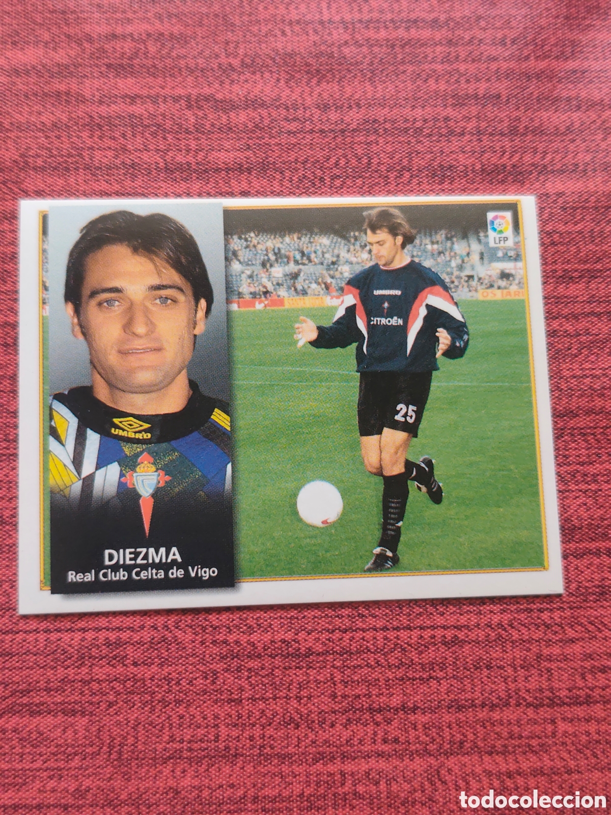 Cromos de Futebol: BAJA DIEZMA CELTA DE VIGO EDICIONES ESTE 1998 1999