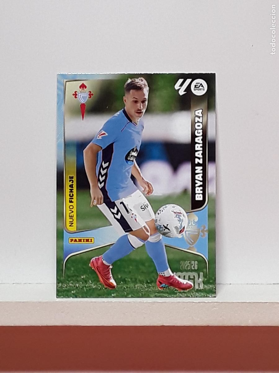 Cromos de Futebol: MEGACRACKS 2025 2026 MGK 25 26 ALBUM PANINI LIGA N 471 CELTA SEGUNDA BRYAN ZARAGOZA