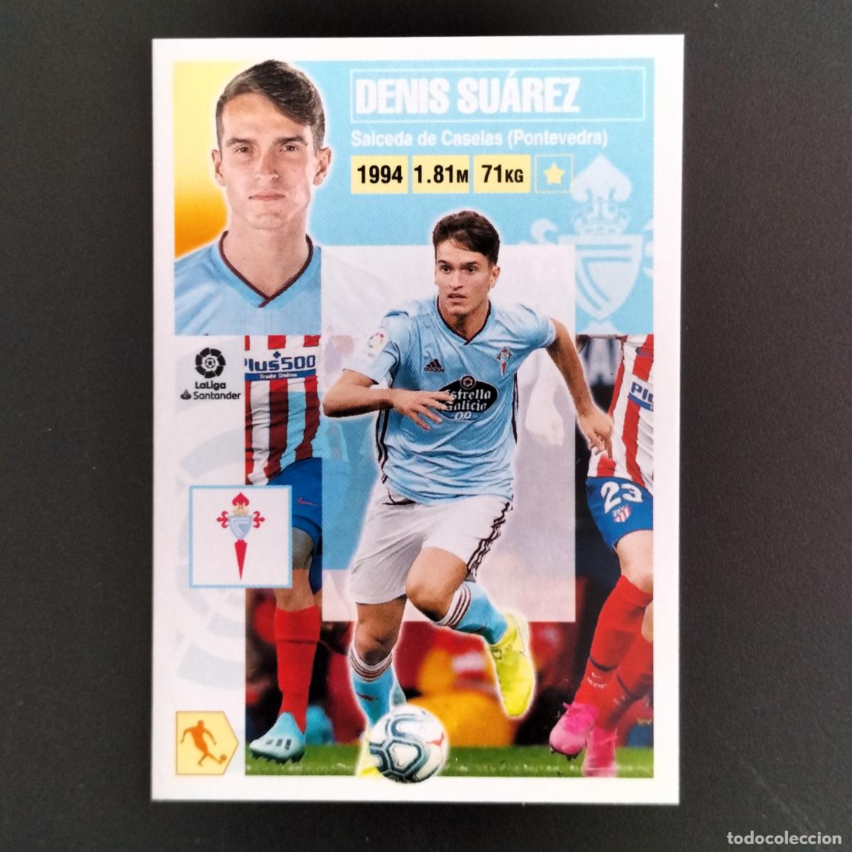 Cromos de Futebol: N&ordm; 13 DENIS SUAREZ CELTA VIGO CROMOS LALIGA SANTANDER ESTE 2020 2021 20 21 LIGA PANINI