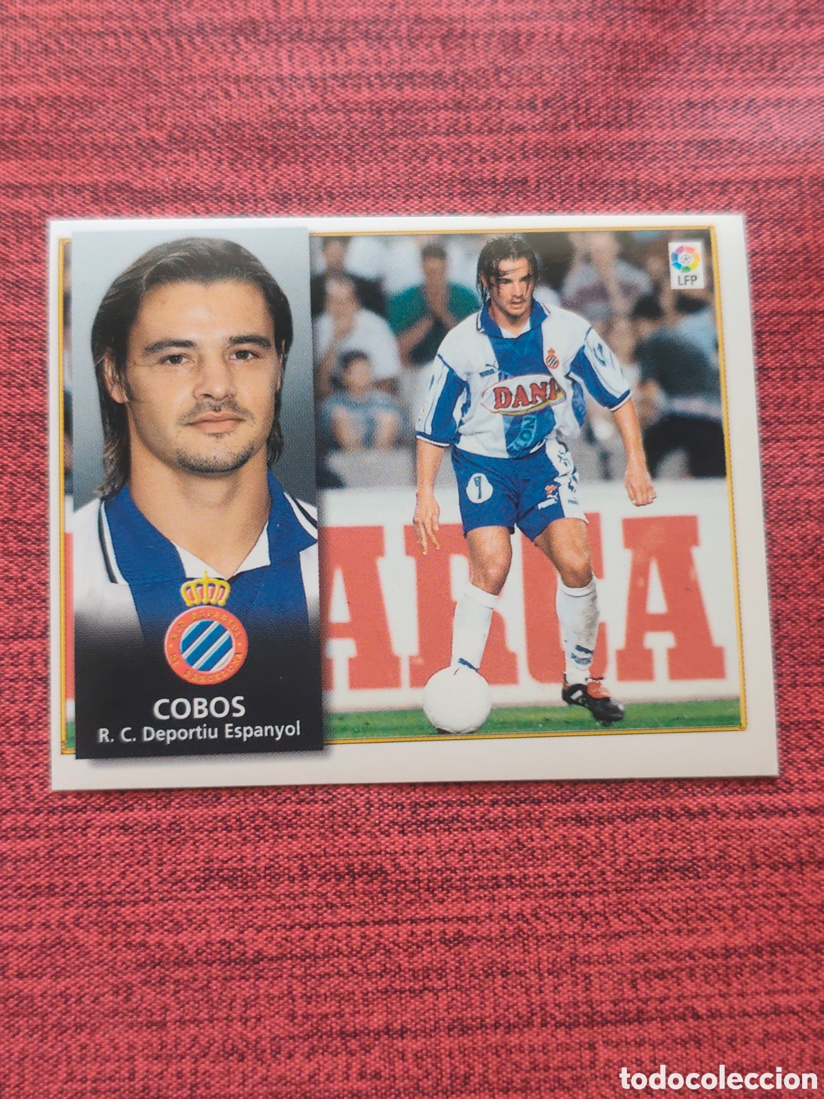 Cromos de F&uacute;tbol: BAJA COBOS ESPANYOL EDICIONES ESTE 1997 1998