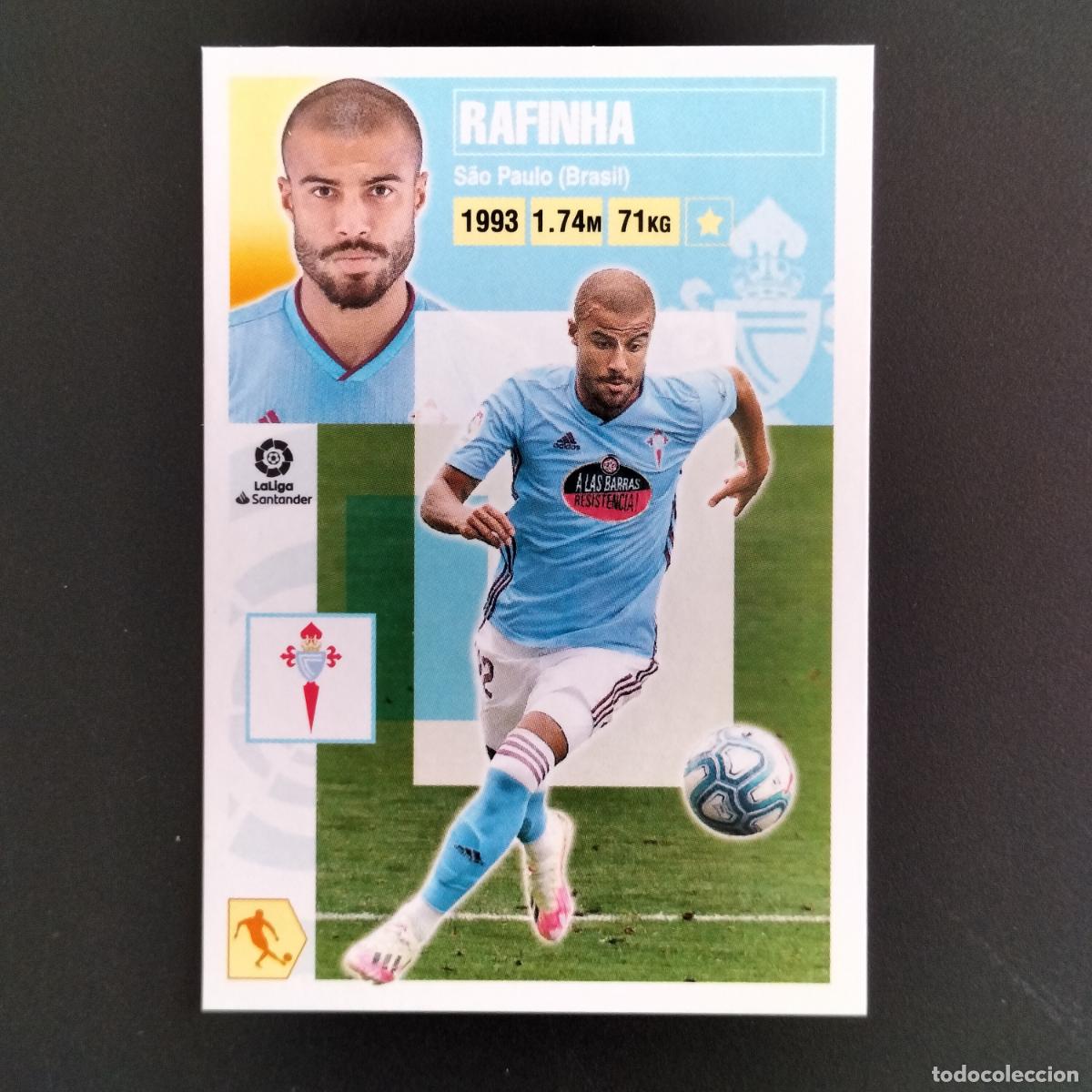 Cromos de F&uacute;tbol: N&ordm; 14 RAFINHA CELTA VIGO CROMOS LALIGA SANTANDER ESTE 2020 2021 20 21 LIGA PANINI