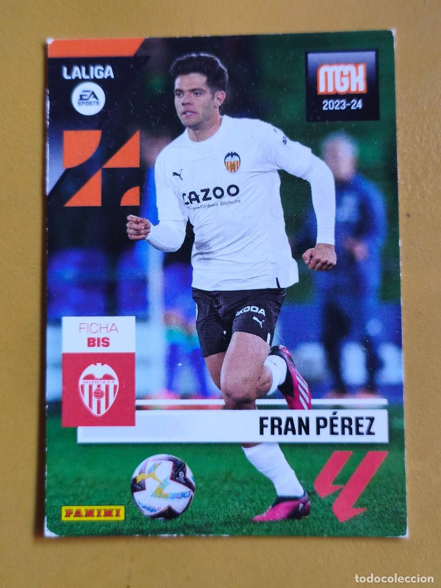 Cromos de F&uacute;tbol: fran perez, 2023 24 ficha bis