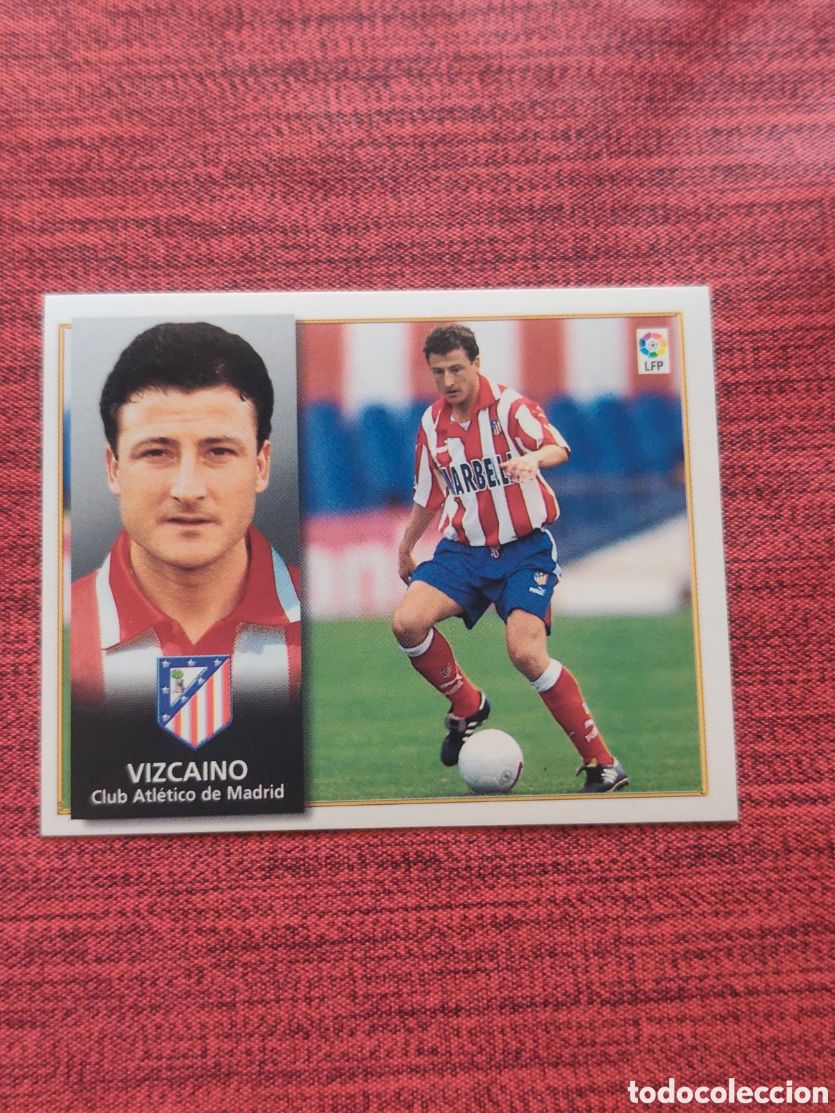 Cromos de F&uacute;tbol: BAJA VIZCA&Iacute;NO ATL&Eacute;TICO MADRID EDICIONES ESTE 1998 1999