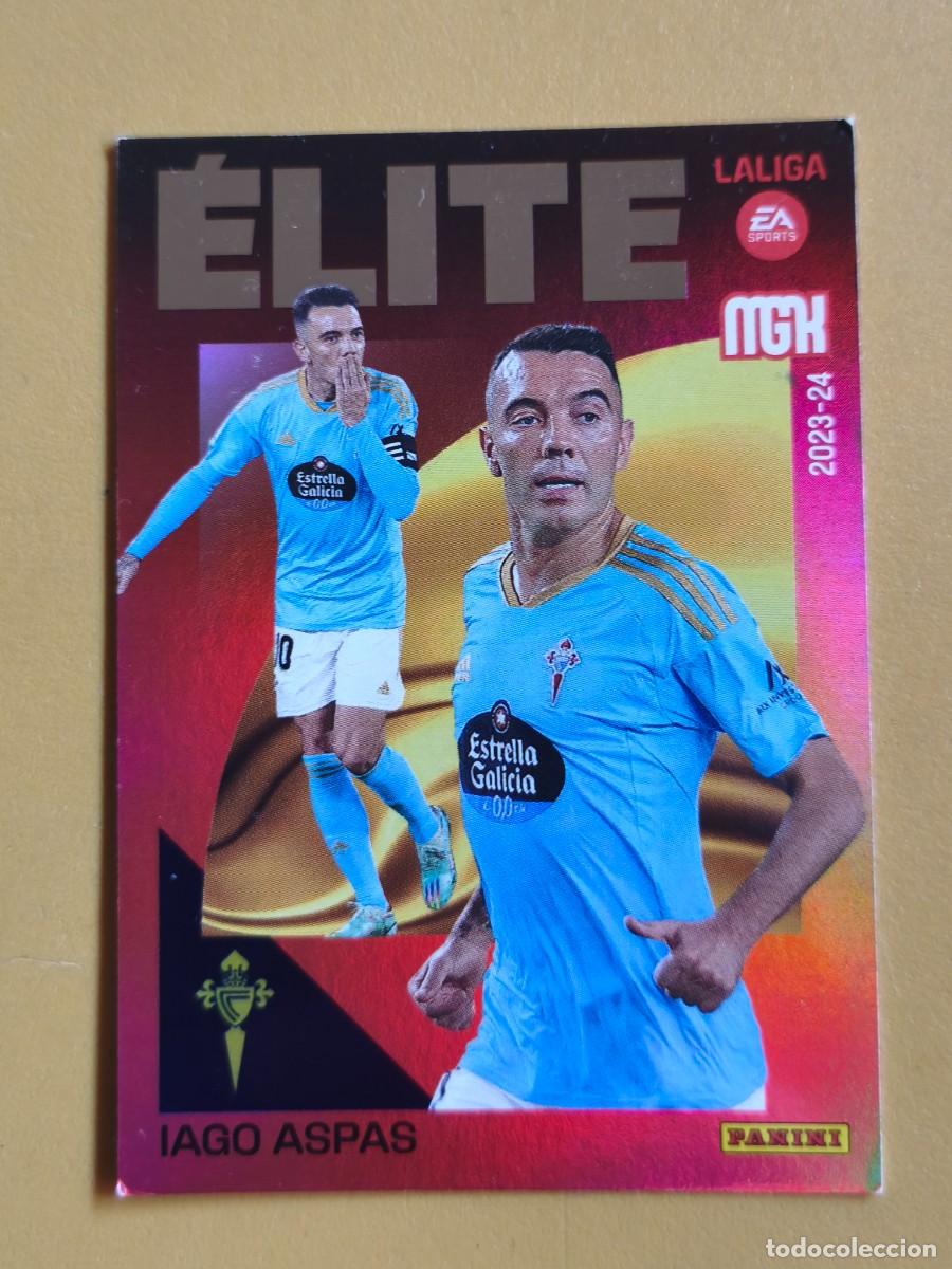 Cromos de F&uacute;tbol: iago aspas, 2023 24 elite
