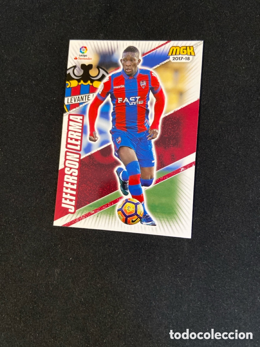 Figurine di Calcio: JEFFERSON LERMA 361 (LEVANTE) PANINI MEGACRACKS 2017-2018 17 18 CROMO CARTA M-2