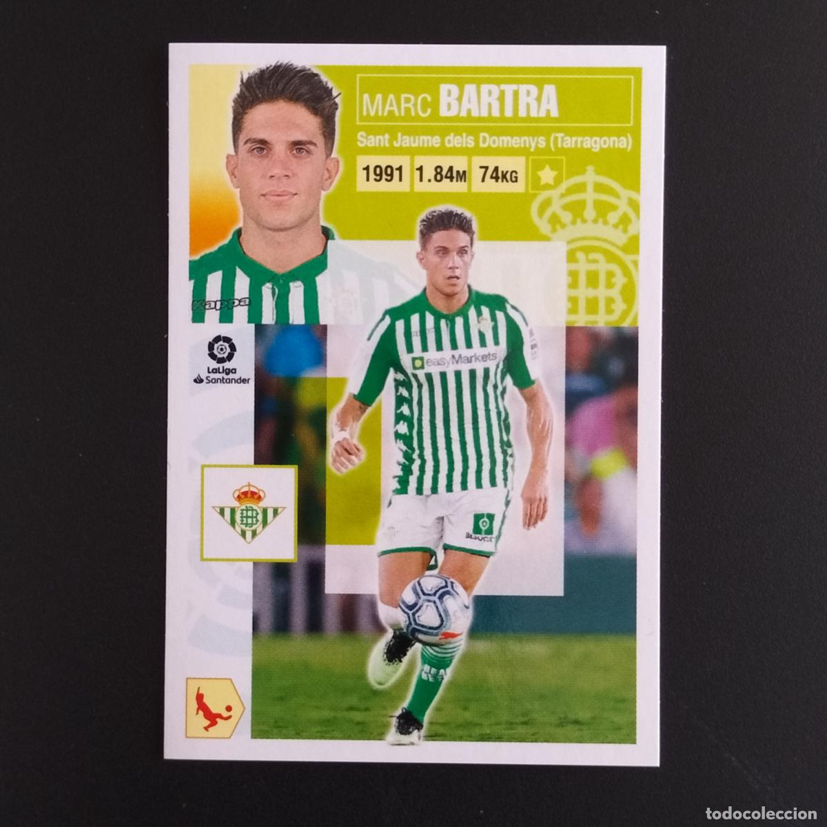 Cromos de F&uacute;tbol: N&ordm; 5 MARC BARTRA BETIS CROMOS LALIGA SANTANDER ESTE 2020 2021 20 21 LIGA PANINI